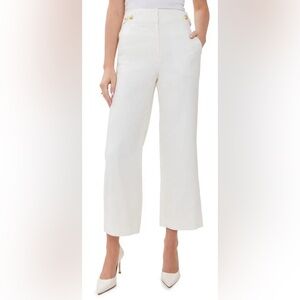 NWT Veronica Beard Aubrie Linen Blend Pants, Size 20